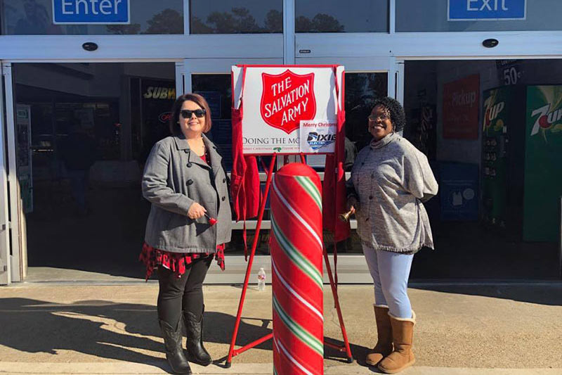 Let the bell ring! The Salvation Army is one of the many charitable organizations our employees actively support every year.